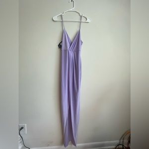 Maxi dress with slit